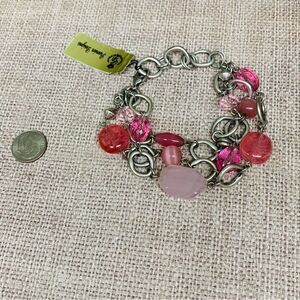 Premier Designs Strictly Pink Beaded Bracelet‎